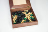 Walnut Maple Premium Hardwood Chess Box with Framed Inset - Box - Chess-House