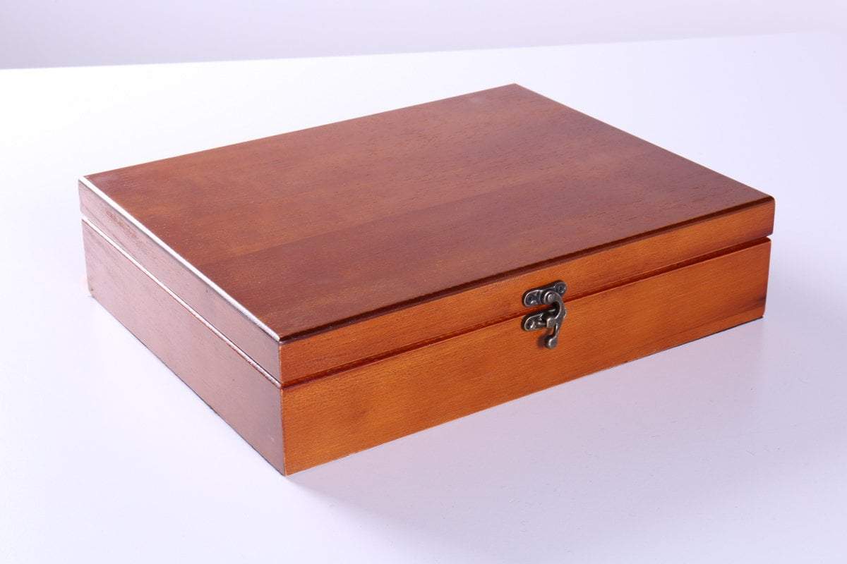 Wooden Treasure Box - Old World Style - Box - Chess-House