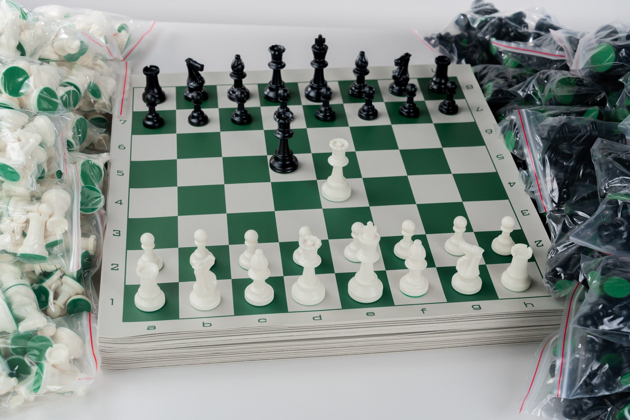 Basic Chess Sets 40-Pack (up to 80 players) Questions & Answers