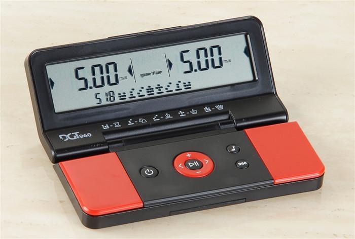 DGT 960 Digital Chess Clock - Red Black Questions & Answers