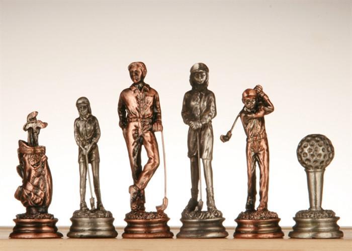 Pewter Golf Chessmen Questions & Answers