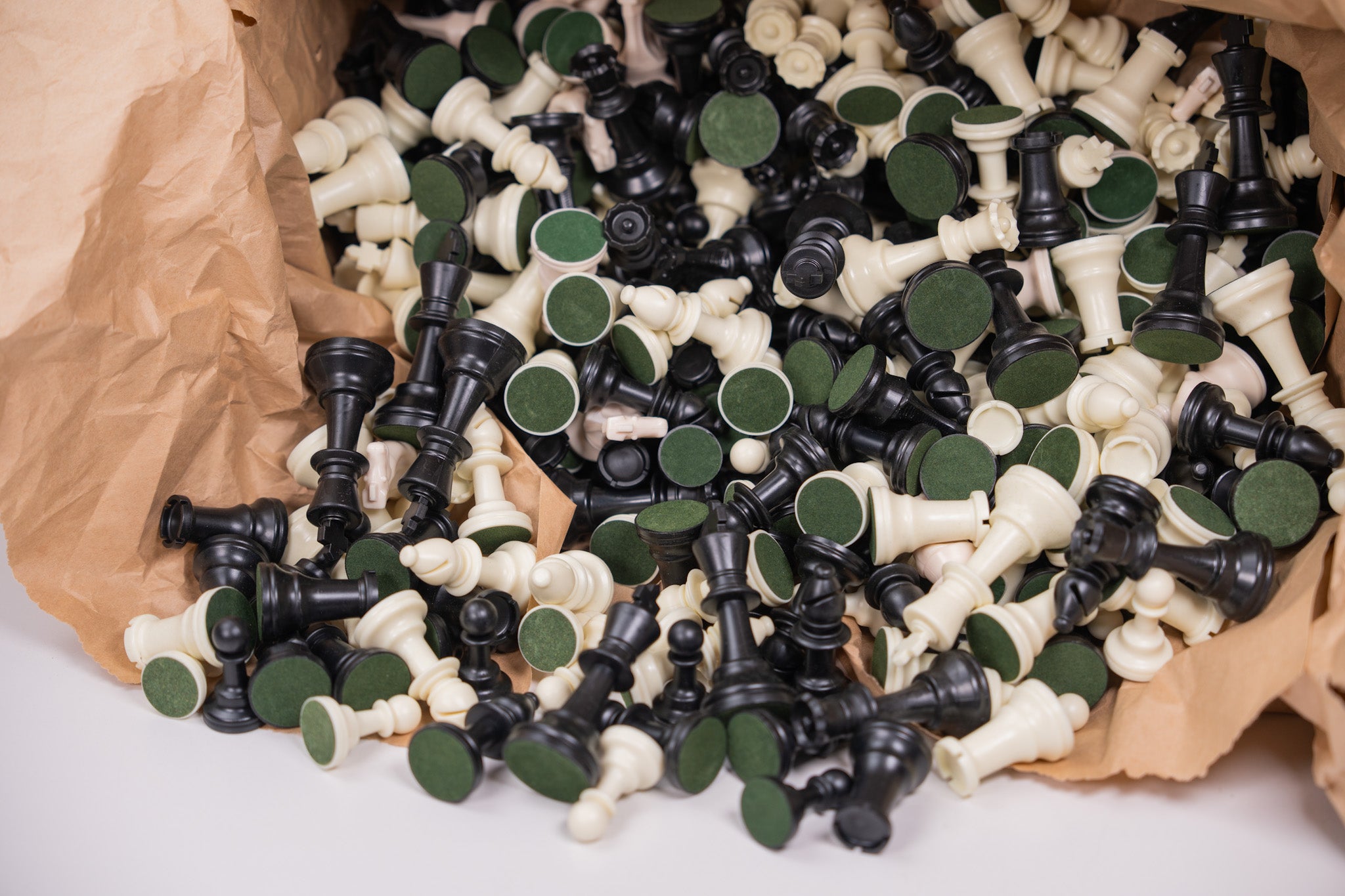 Bulk Solid Plastic Individual Chess Pieces Questions & Answers