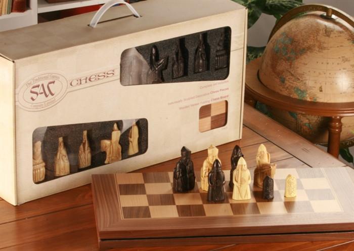 Are the SAC chess sets based on the British or Scottish Museum pieces.