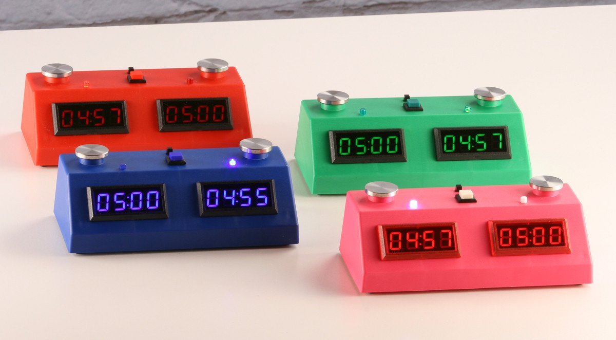 ZMF-II Color Digital Chess Clock LED - Can you give me the dimensions of this clock.