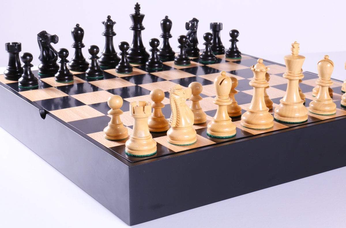 3 1/2" Kari Wood Chess Set with Storage Questions & Answers