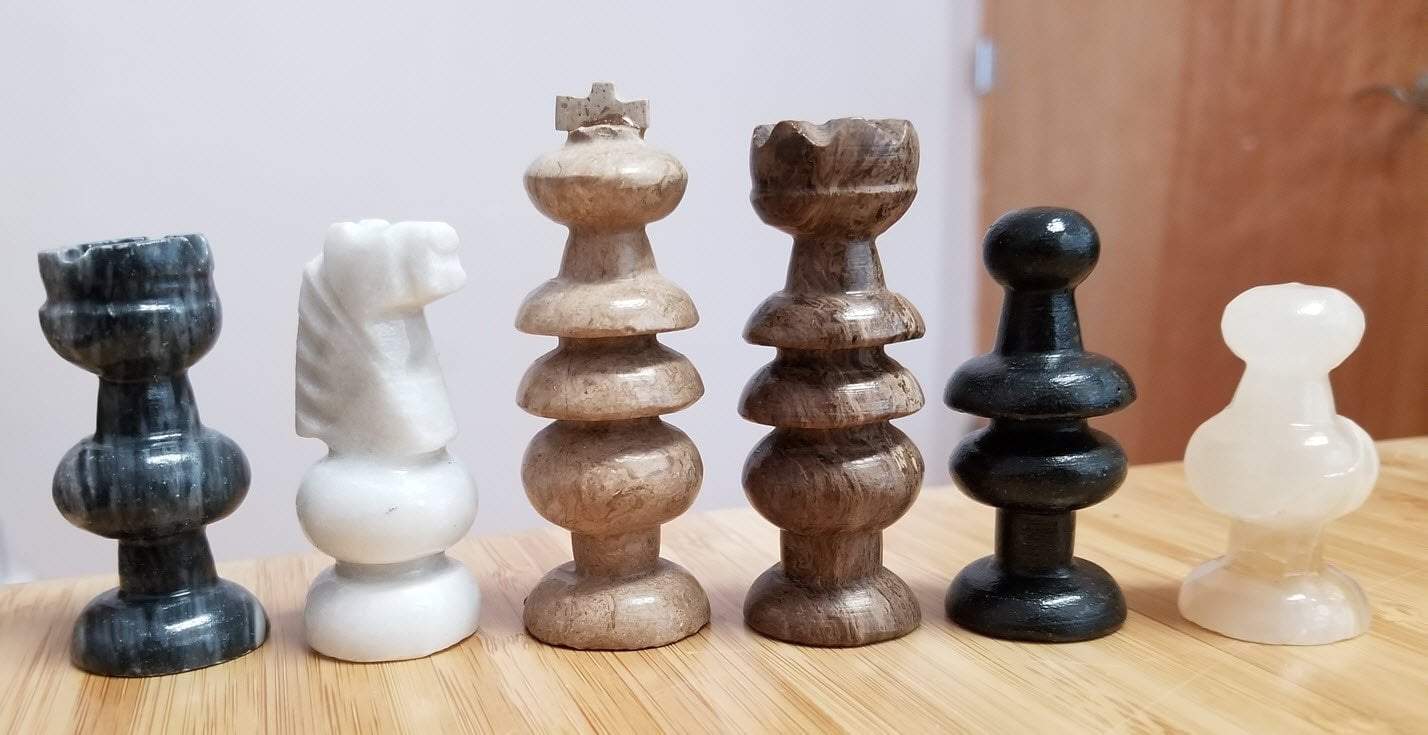 I have the Mexican Onyx Chess Set.