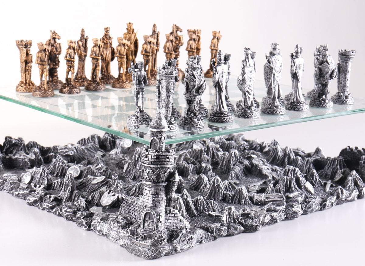 SINGLE REPLACEMENT PIECES: Medieval Knights 3D Chess Set Questions & Answers