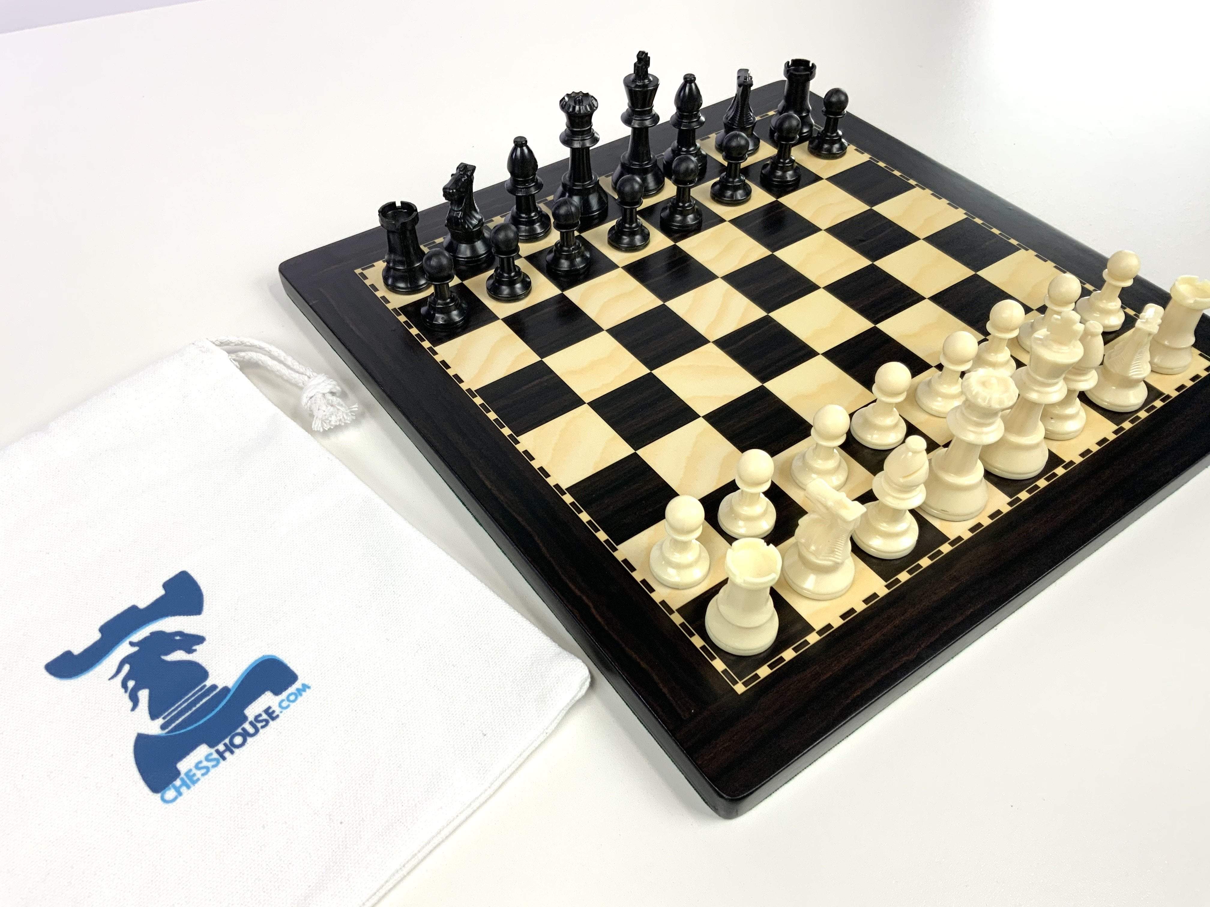 DEAL ITEM: 12" Portable Chess - Black Questions & Answers