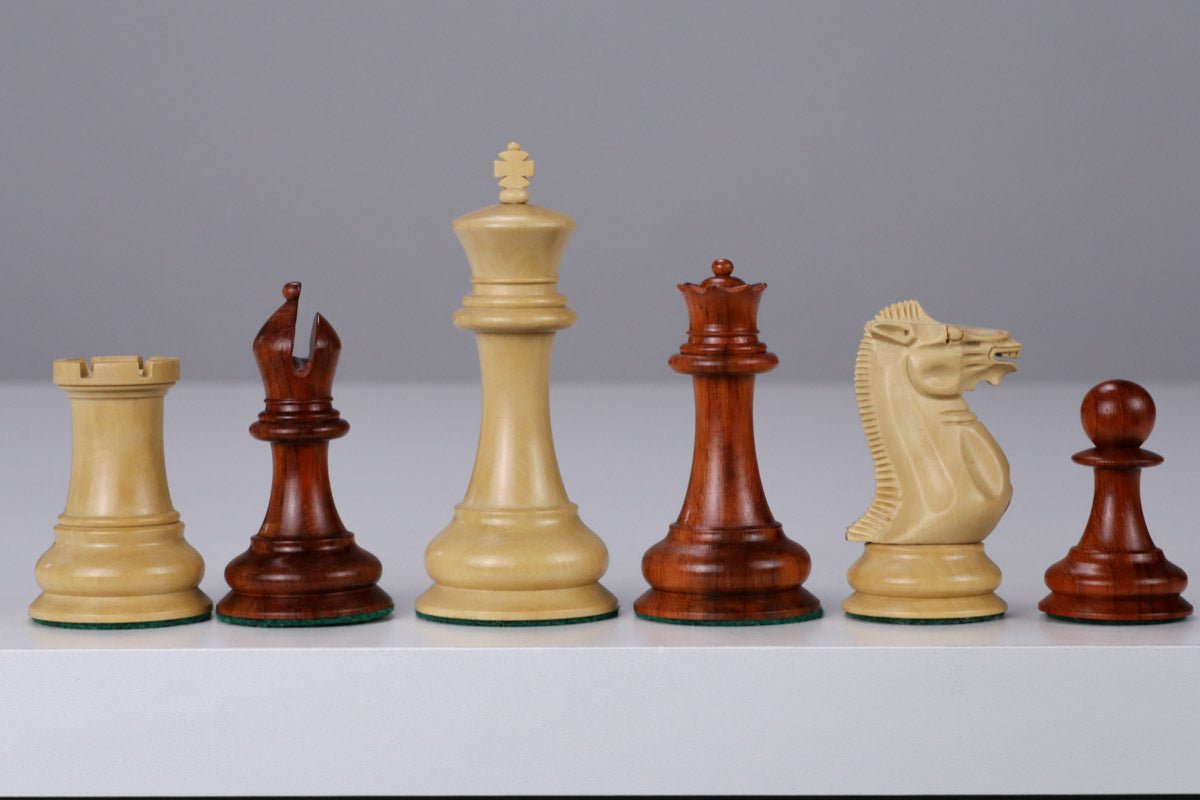 1849 Jaques Design Padauk Chess Pieces Questions & Answers
