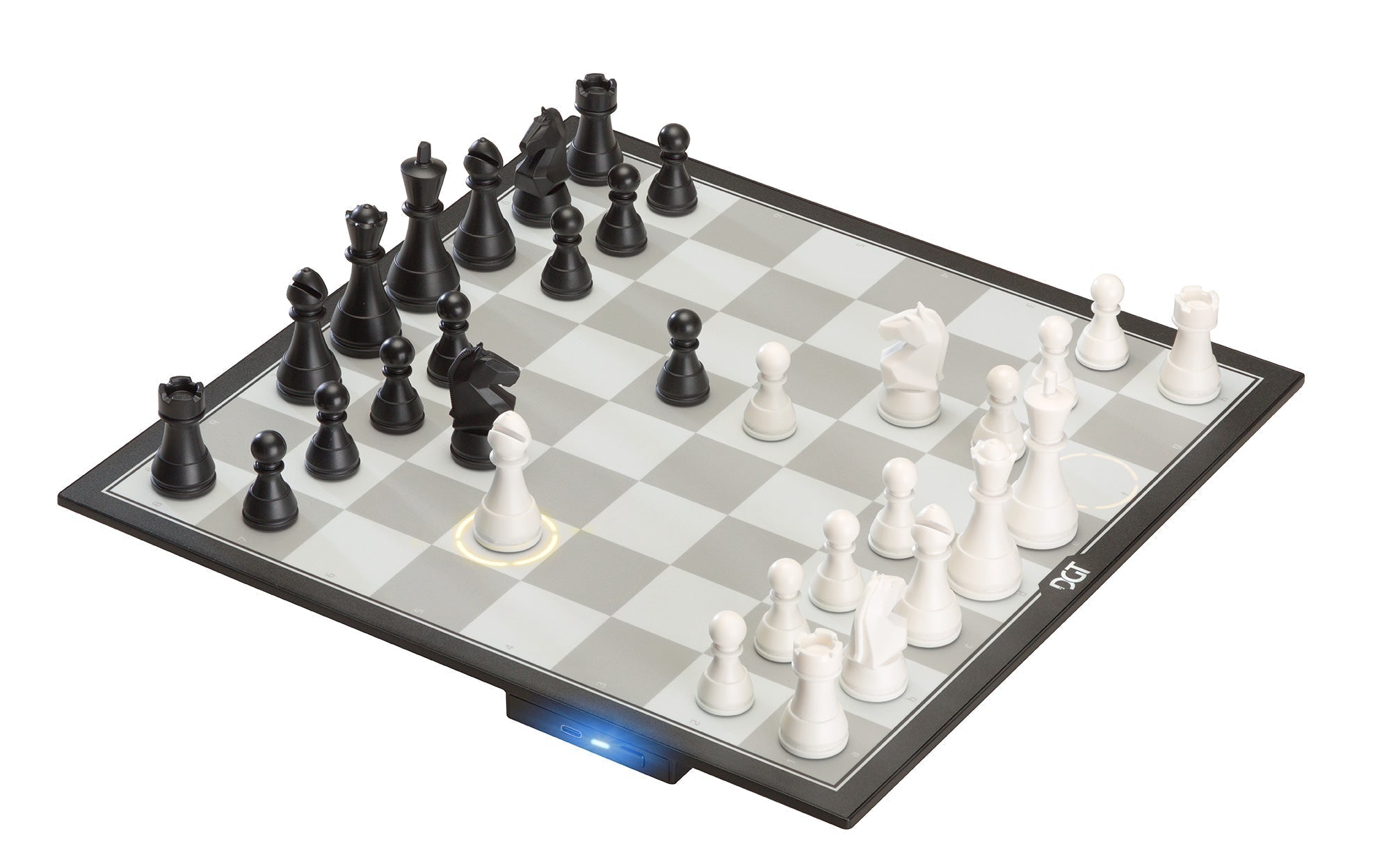 Can you play against the DGT phone app (rather than an online opponent) with the Pegasus?