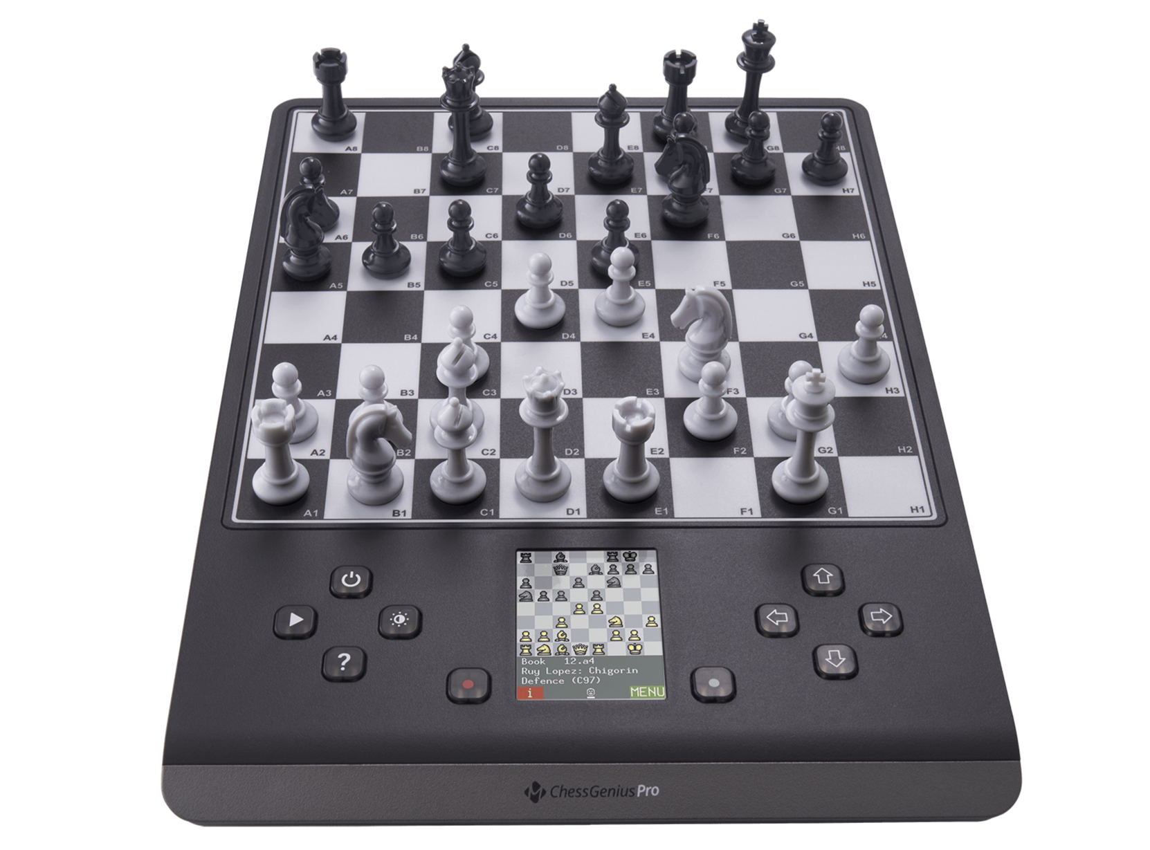 What is the width of the chess computer?
