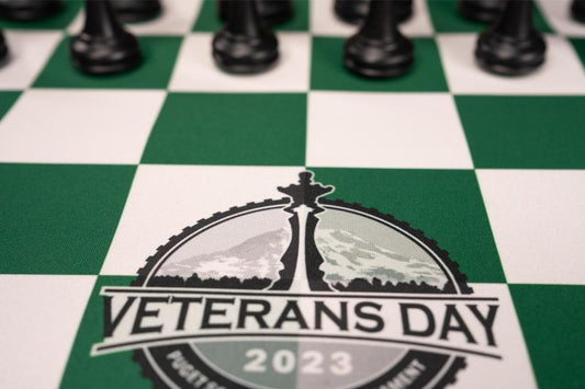 Chess Sets for Veteran's Day Tournament