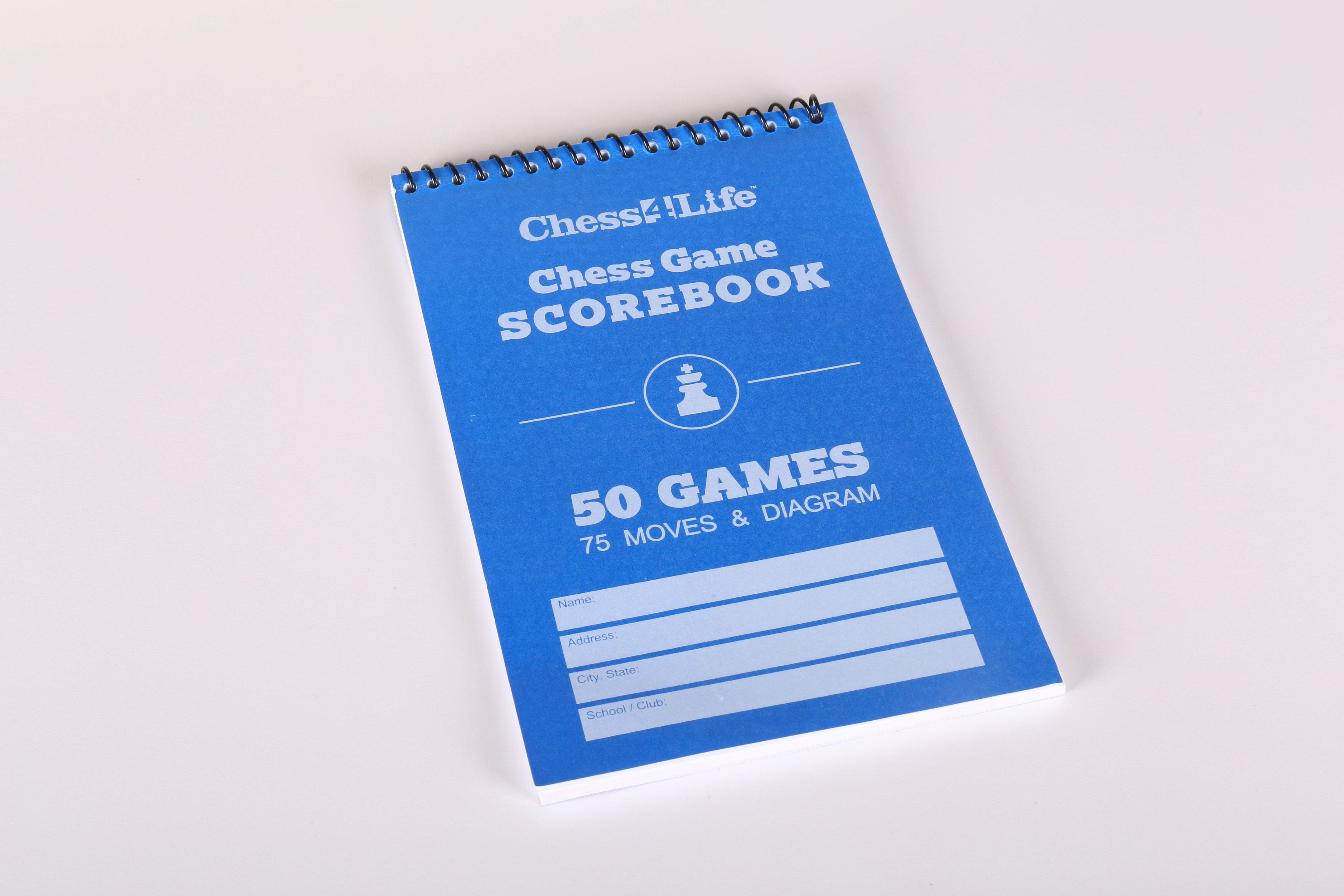 Chess Scorebooks: Notation Notebooks & Score Pads