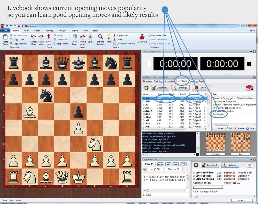 ChessBase Software Fritz Trainer Chess Opening Vienna With 3.f4 by Nigel  Davies for sale online