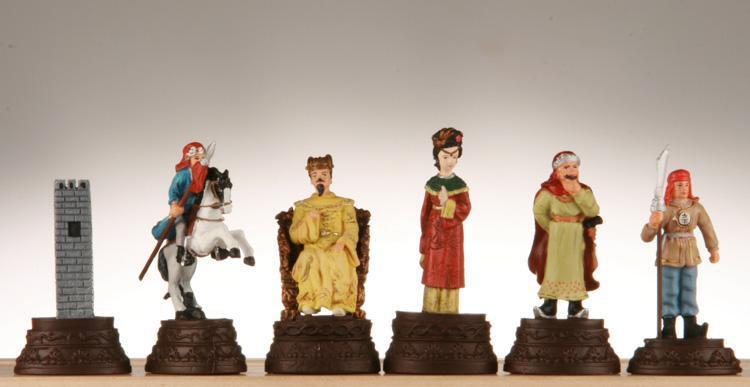 Historical Themed Chess Pieces