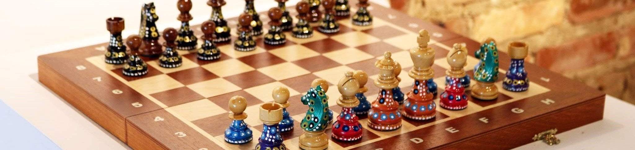 Sydney Gruber's Painted Chess Set Ideas