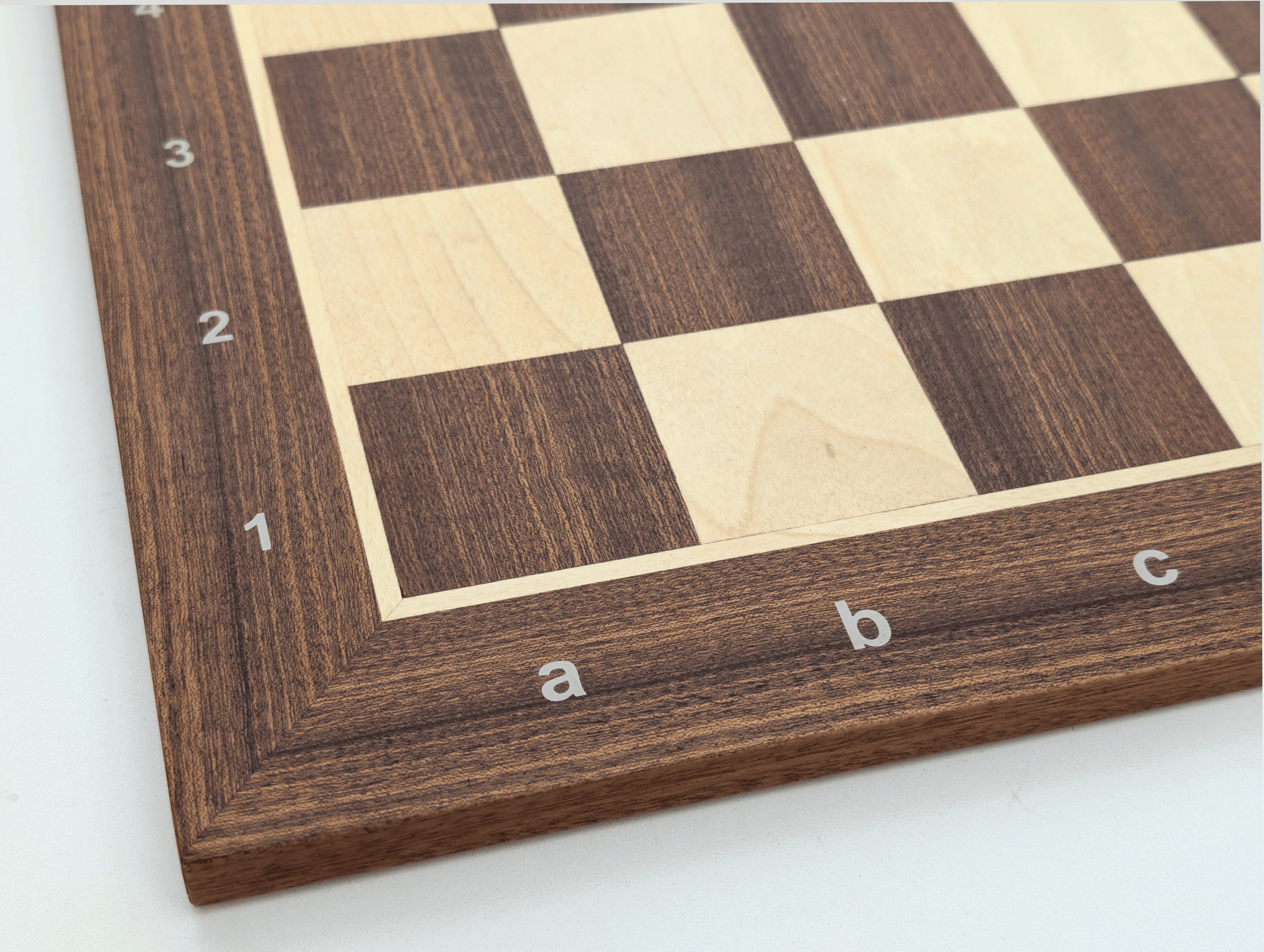 19" Mahogany Economical Wooden Chess Board - Board - Chess-House