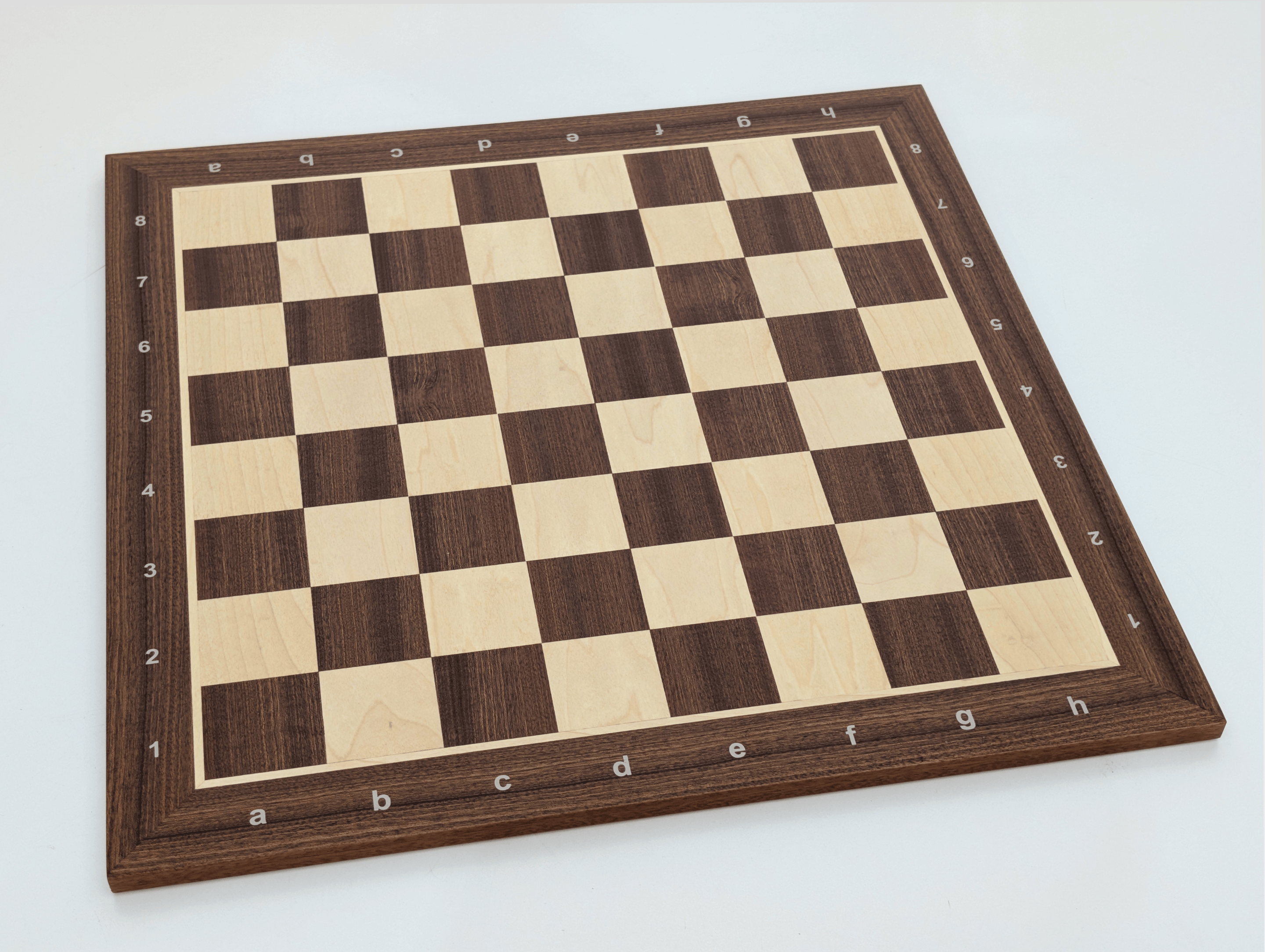 19" Mahogany Economical Wooden Chess Board - Board - Chess-House