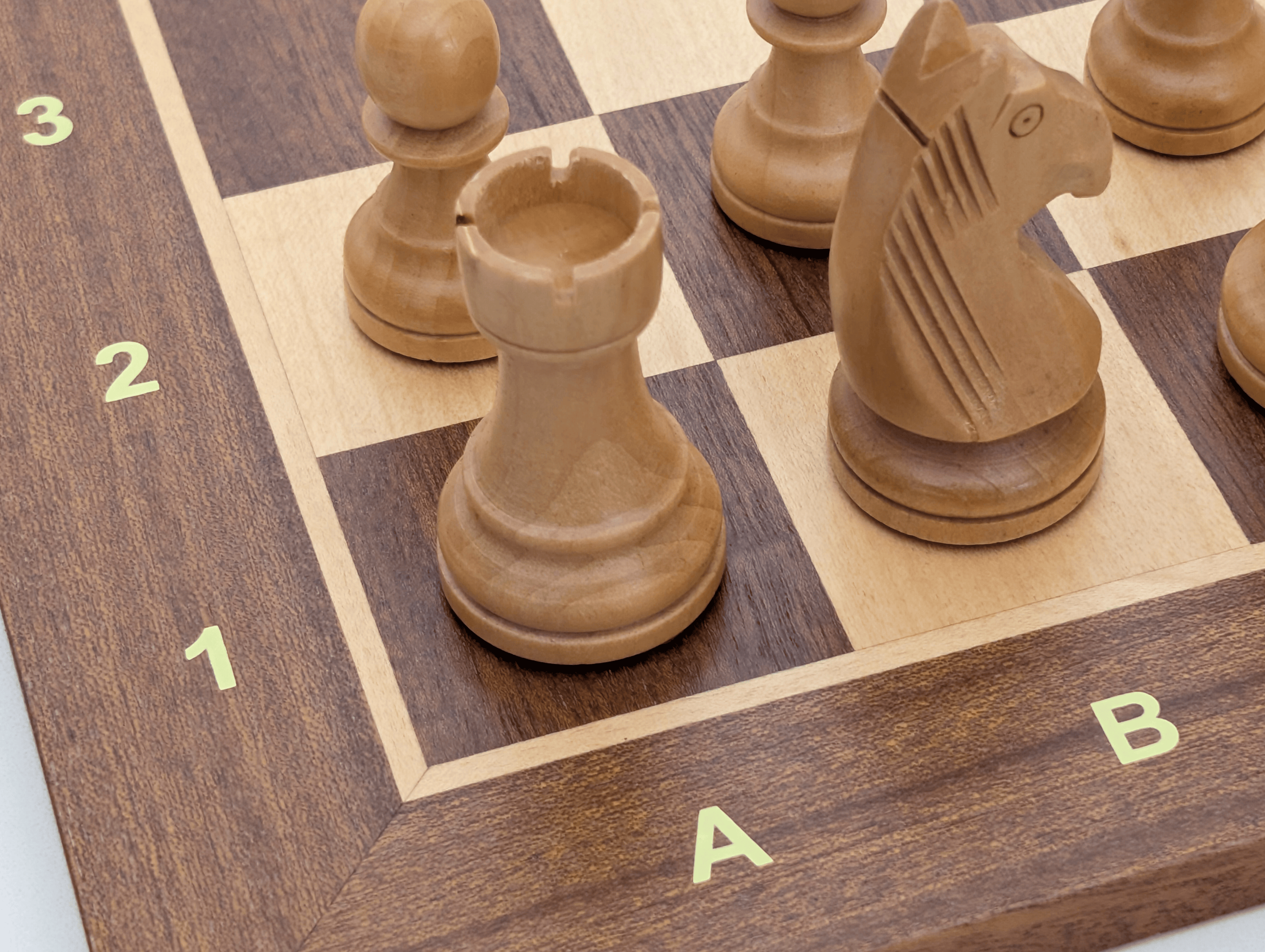 19" Weighted Chess Set - Economical Wooden Set for the Home - Chess Set - Chess-House