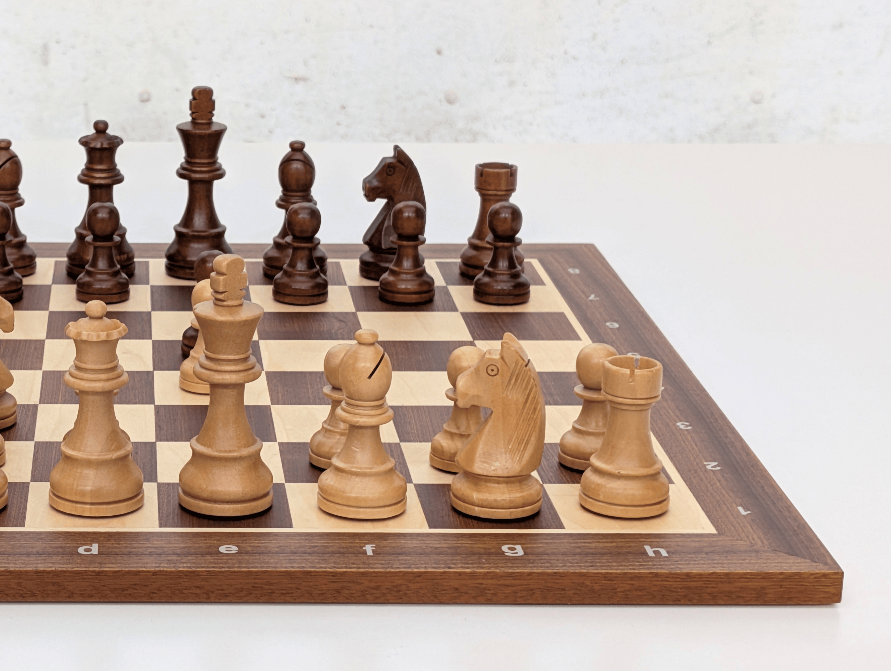 19" Weighted Chess Set - Economical Wooden Set for the Home - Chess Set - Chess-House
