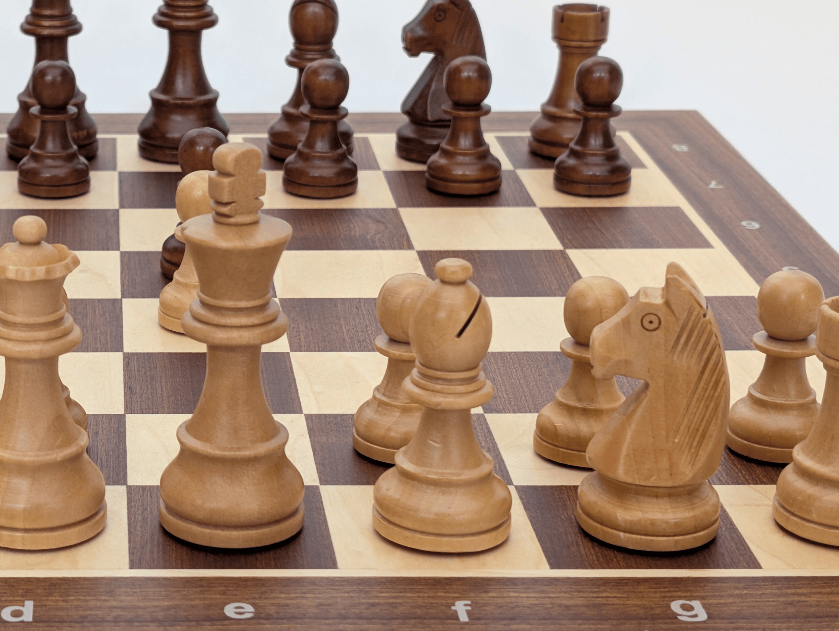 19" Weighted Chess Set - Economical Wooden Set for the Home - Chess Set - Chess-House