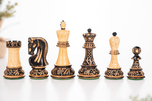 1959 Reproduced Russian Zagreb Staunton - Burnt Finish - Piece - Chess-House