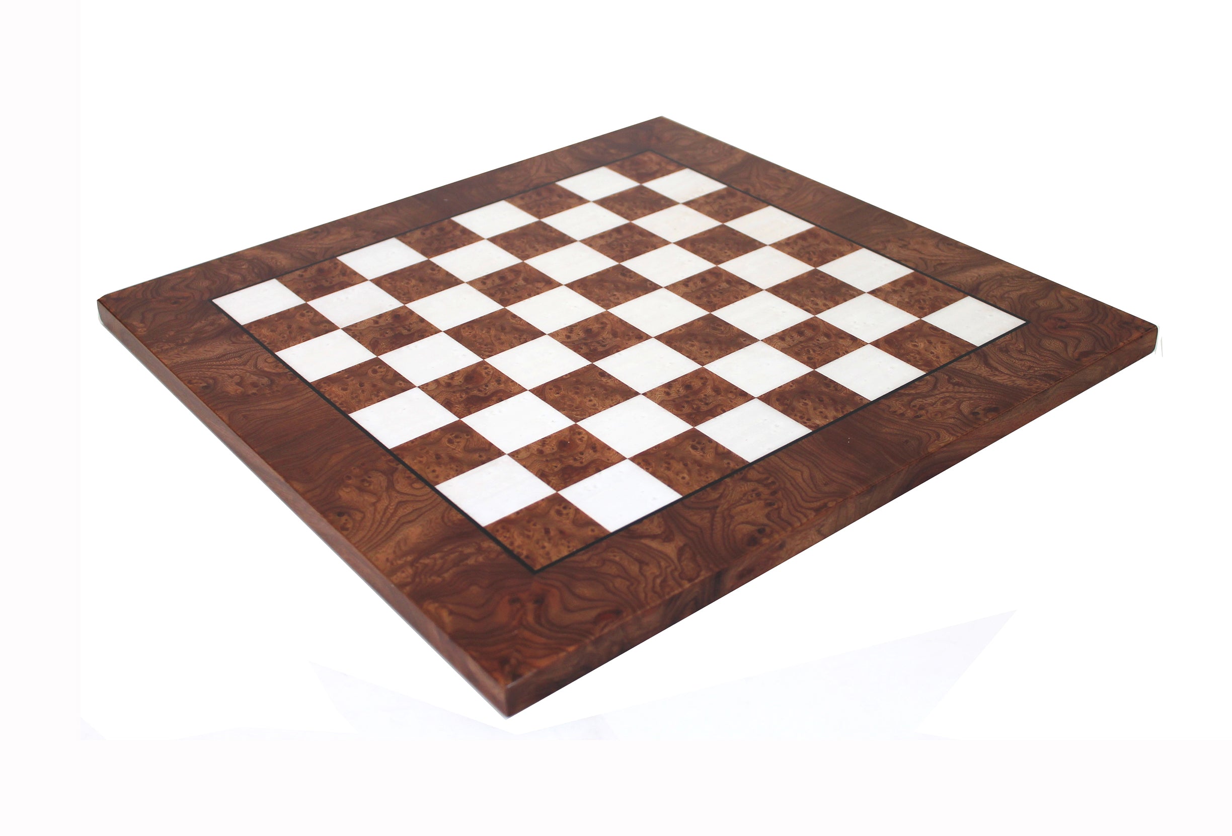 20" Briar and Elm Chessboard - Board - Chess-House