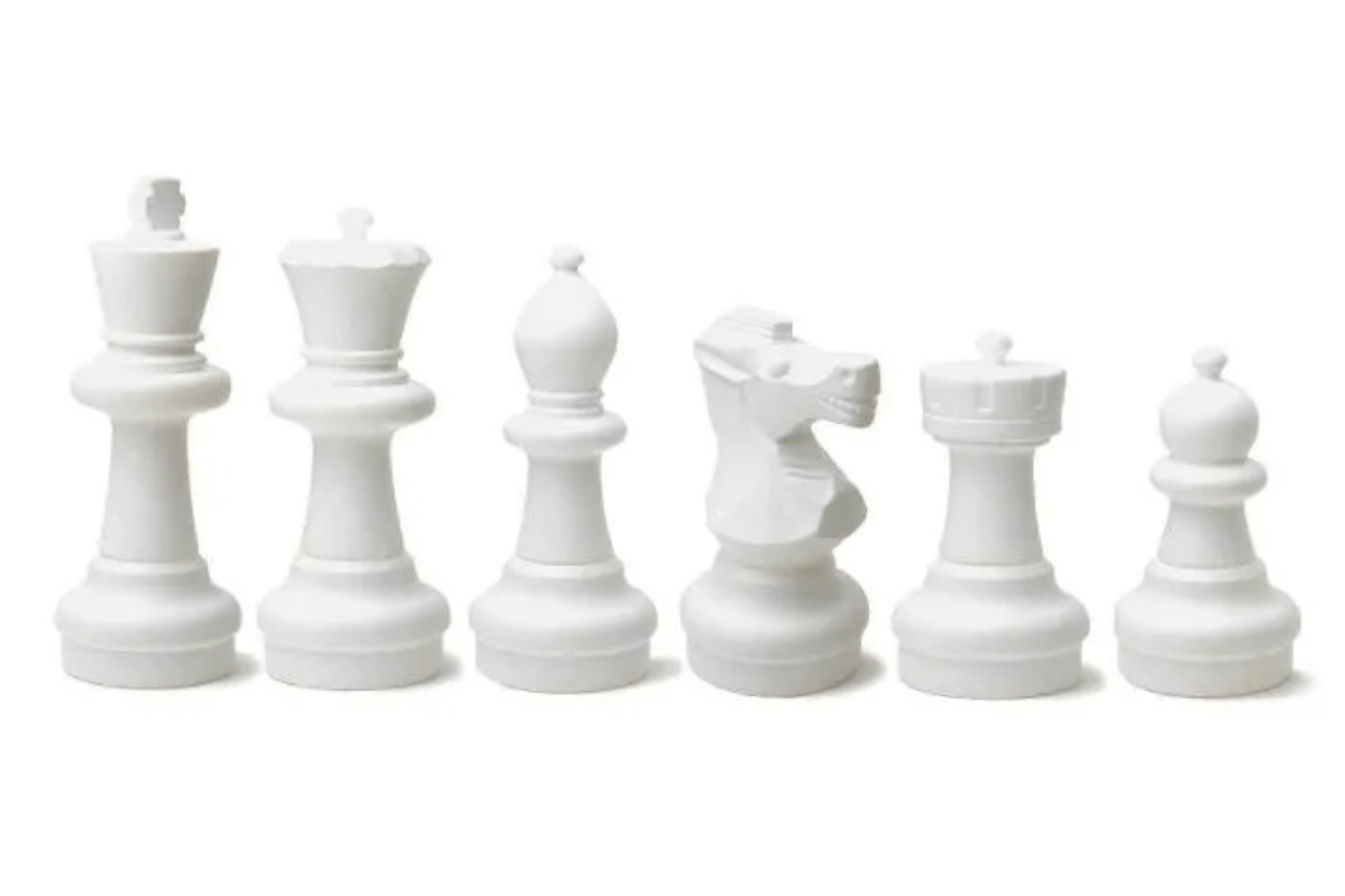 25" Giant Chess Box 1 - WHITE - Piece - Chess-House