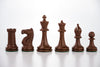 3 3/4" Emisario Player Chess Pieces - Brown and Tan - Piece - Chess-House
