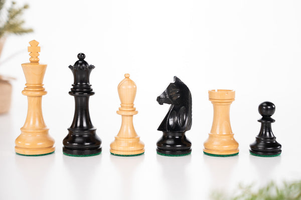 3.75" Scout Chess Pieces - Ebonized - Piece - Chess-House