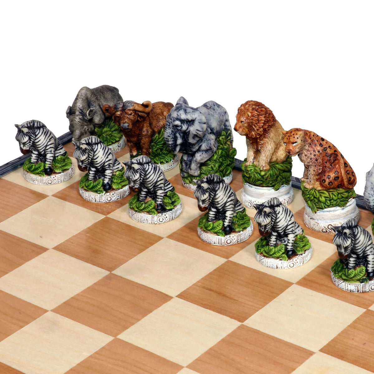 African Animal Chess Set - Chess Set - Chess-House