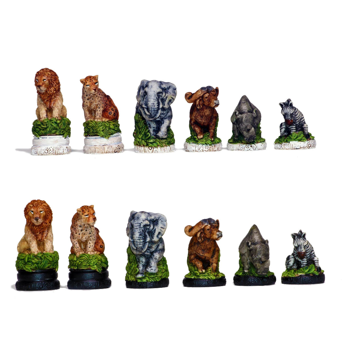 African Animal Chess Set - Chess Set - Chess-House