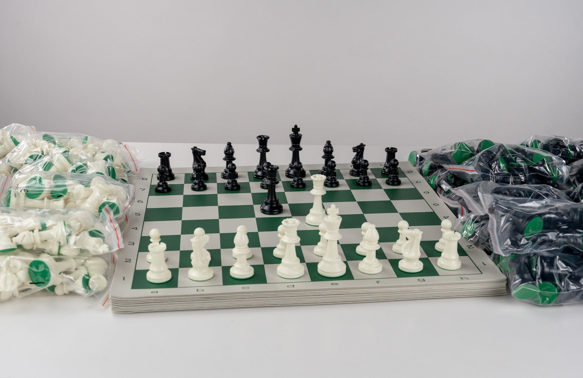 Basic Chess Set Detailed Picture Basic Chess Sets 20-Pack (up to 40 players)