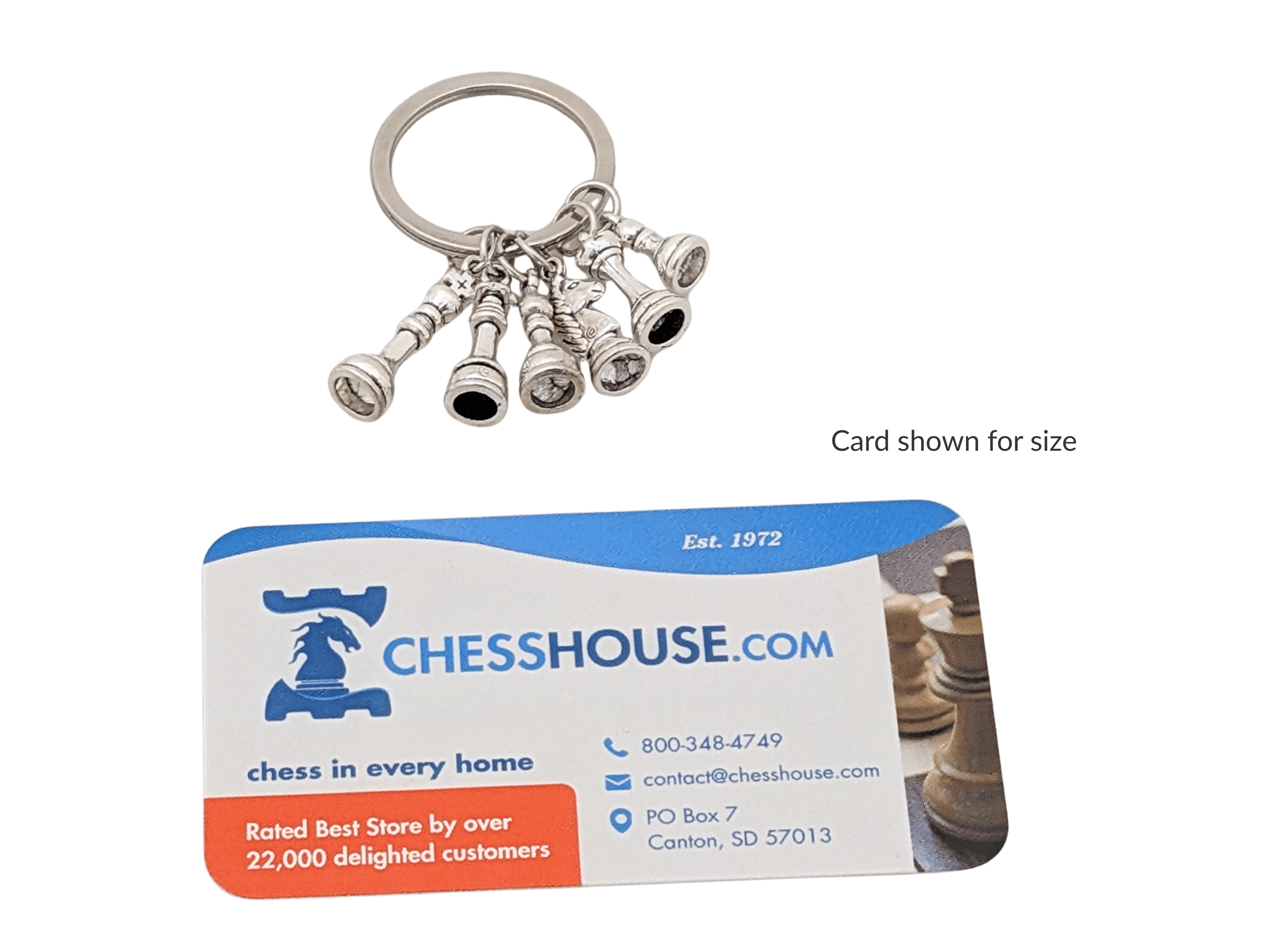 Chess Piece Key Chain King - Accessory - Chess-House
