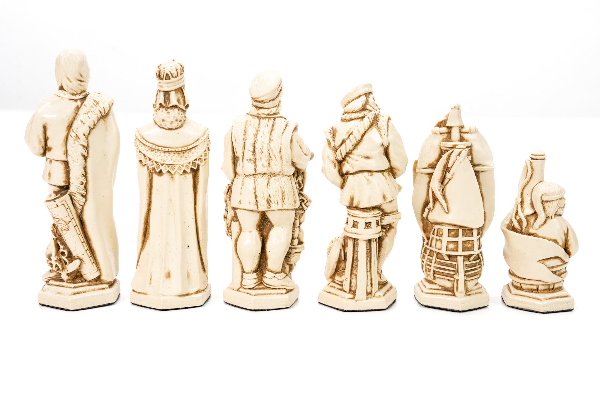 Christopher Columbus Chess Pieces by Berkeley - Russet Brown - Piece - Chess-House