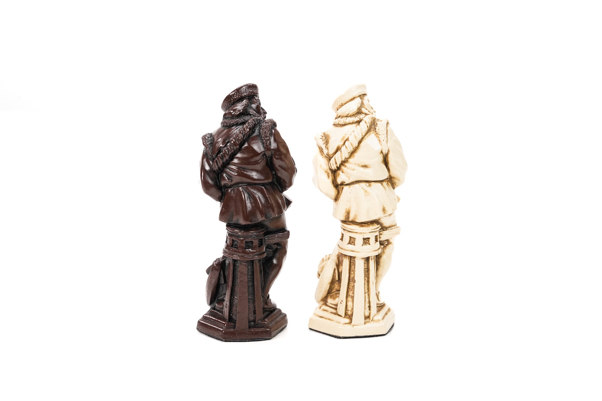 Christopher Columbus Chess Pieces by Berkeley - Russet Brown - Piece - Chess-House