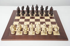 Christopher Columbus Themed Pieces on Palisander Board - Chess Set - Chess-House