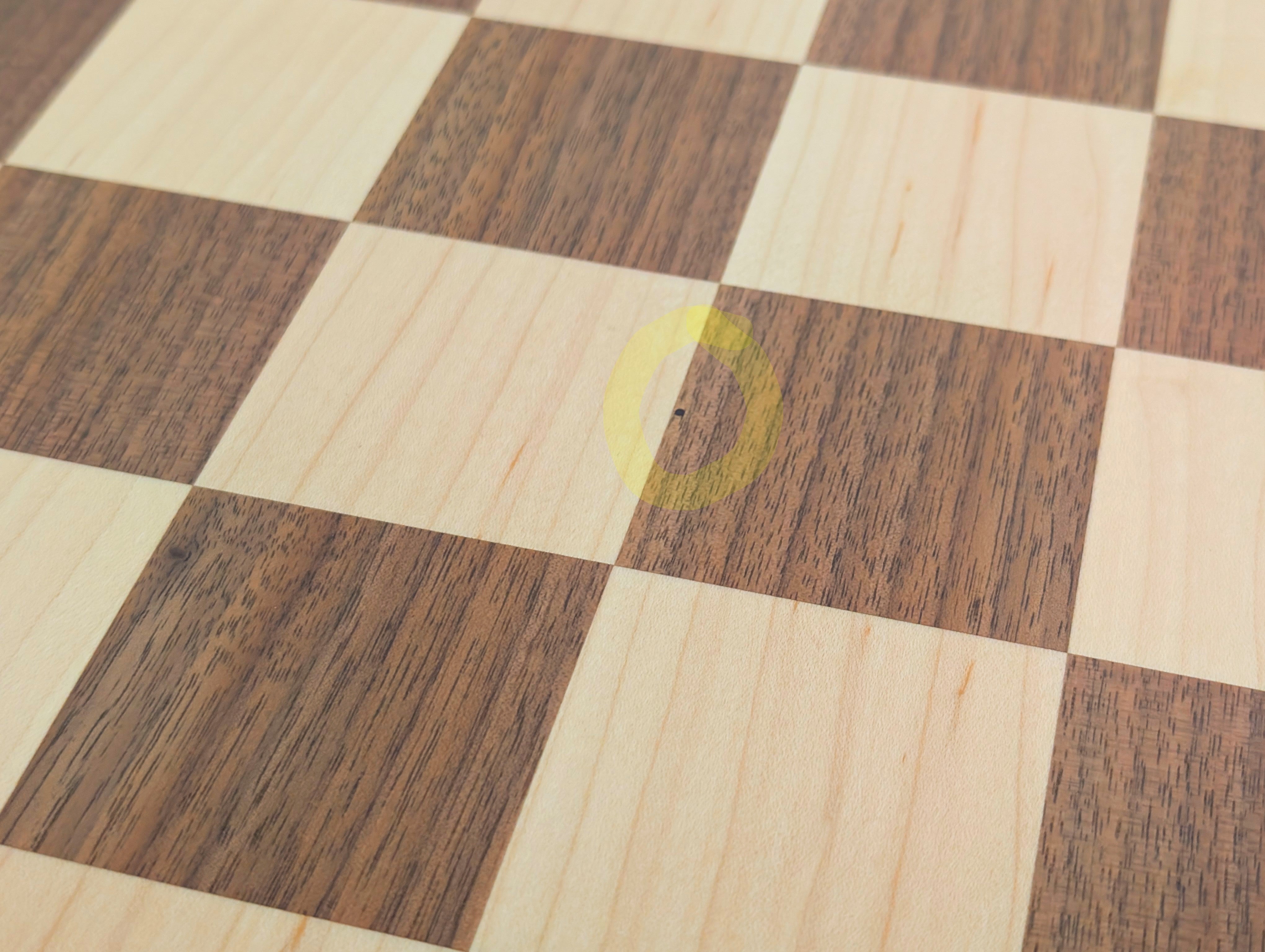 DEAL ITEM: 18" Hardwood Raised Decorative Chessboard JLP, USA - Board - Chess-House