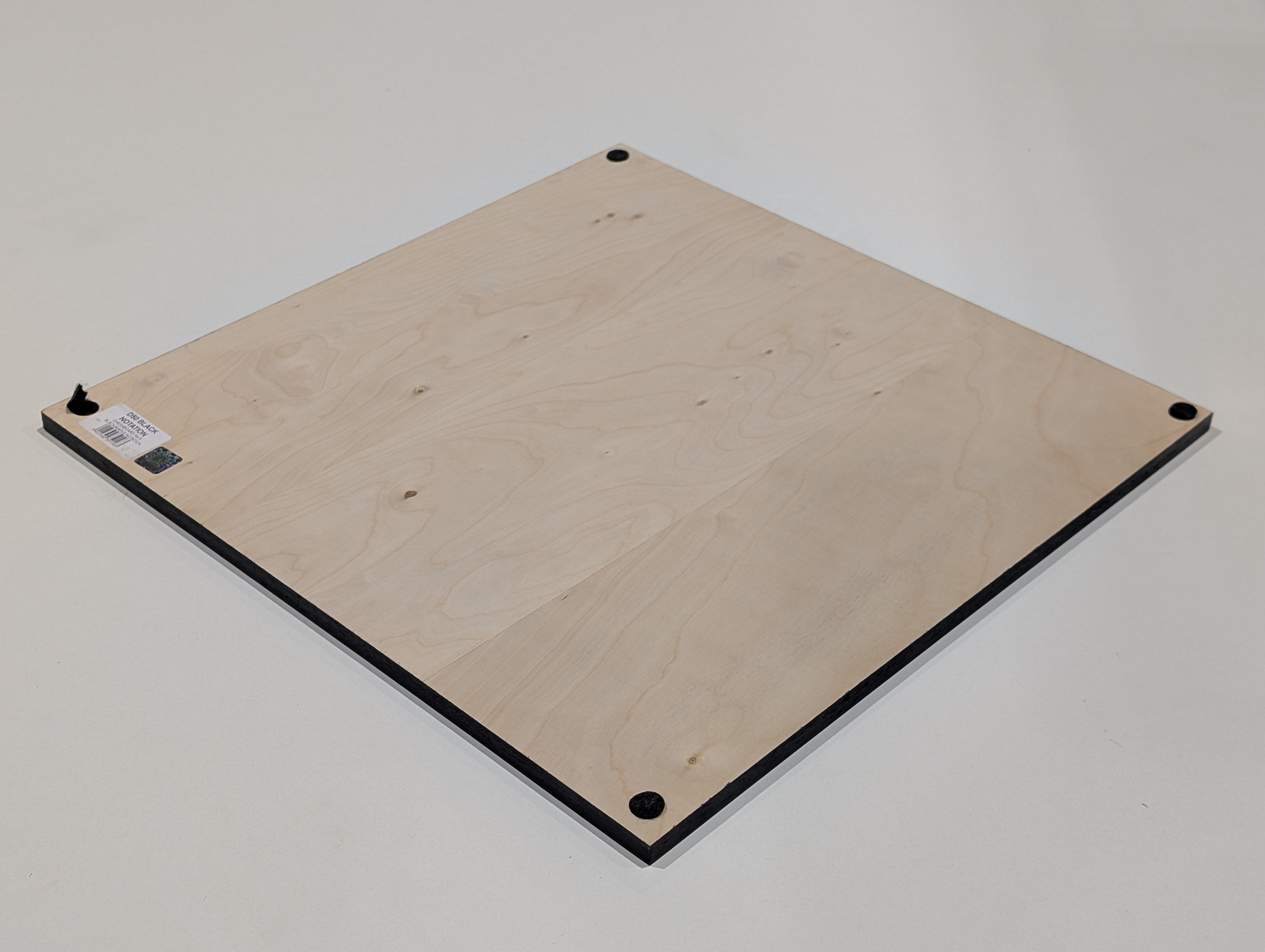 DEAL ITEM: 19" Wooden Chess Board with coordinates - Black Stained - Open Box - Chess-House