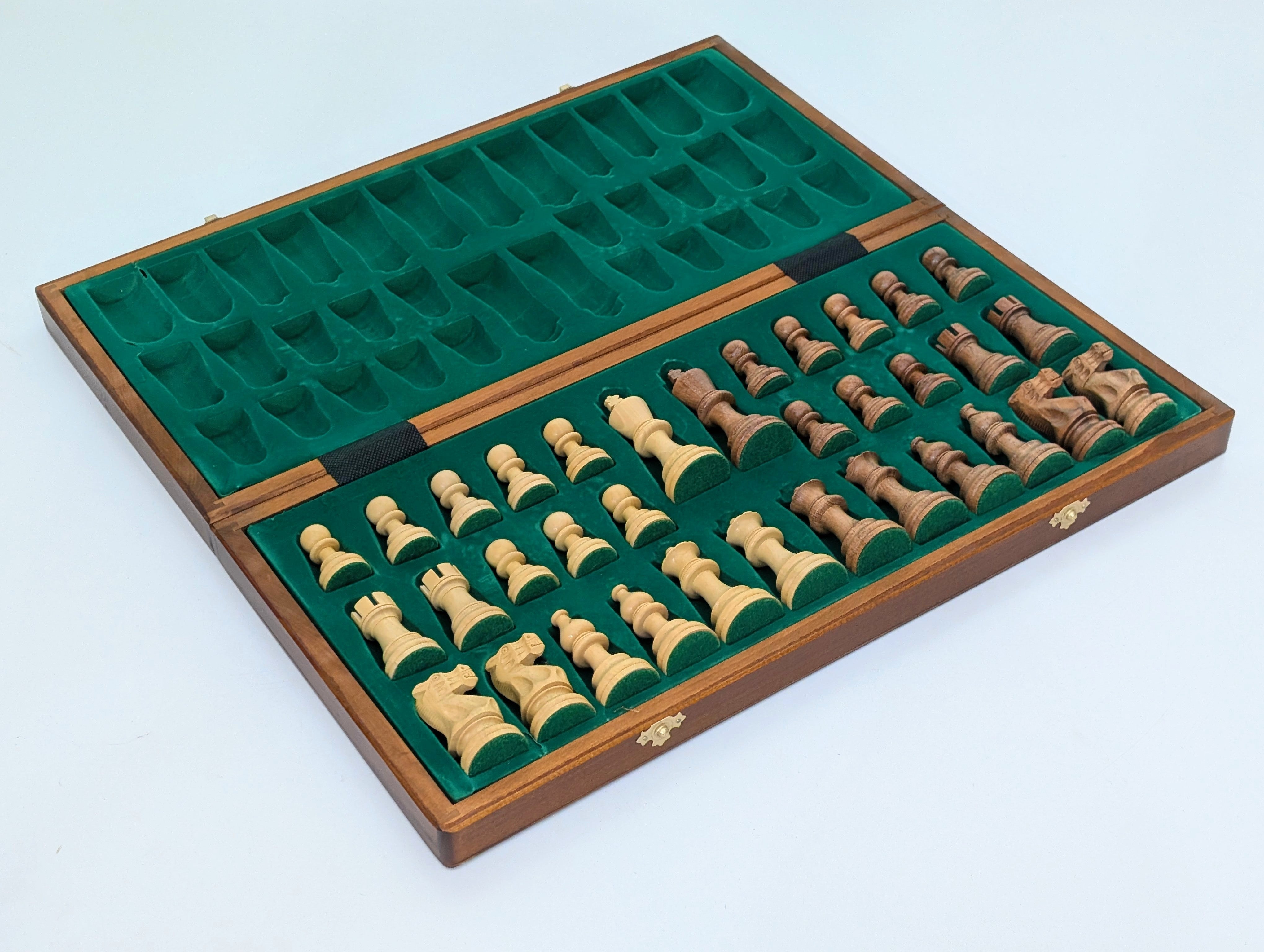 DEAL ITEM: 20" Tournament No 6 Chess Set with Shisham 3 3/4" pieces - Chess Set - Chess-House