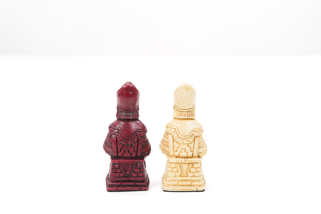 English Chess Pieces by Berkeley - Cardinal Red – Chess House