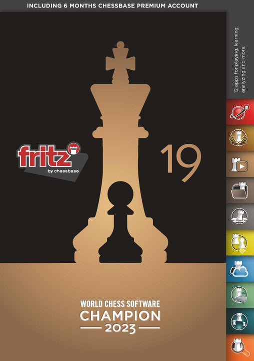 Fritz 19 Chess Software (DVD) - Software DVD - Chess-House
