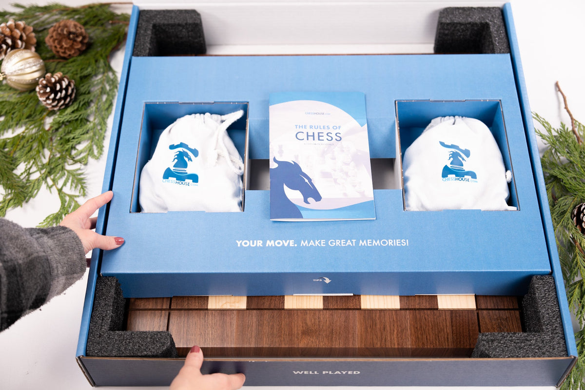 Heirloom Scout Chess Set