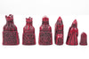 Isle of Lewis Chess Pieces by Berkeley - Cardinal Red - Piece - Chess-House