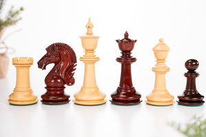 Luxury Chess in Padauk 4 5/8