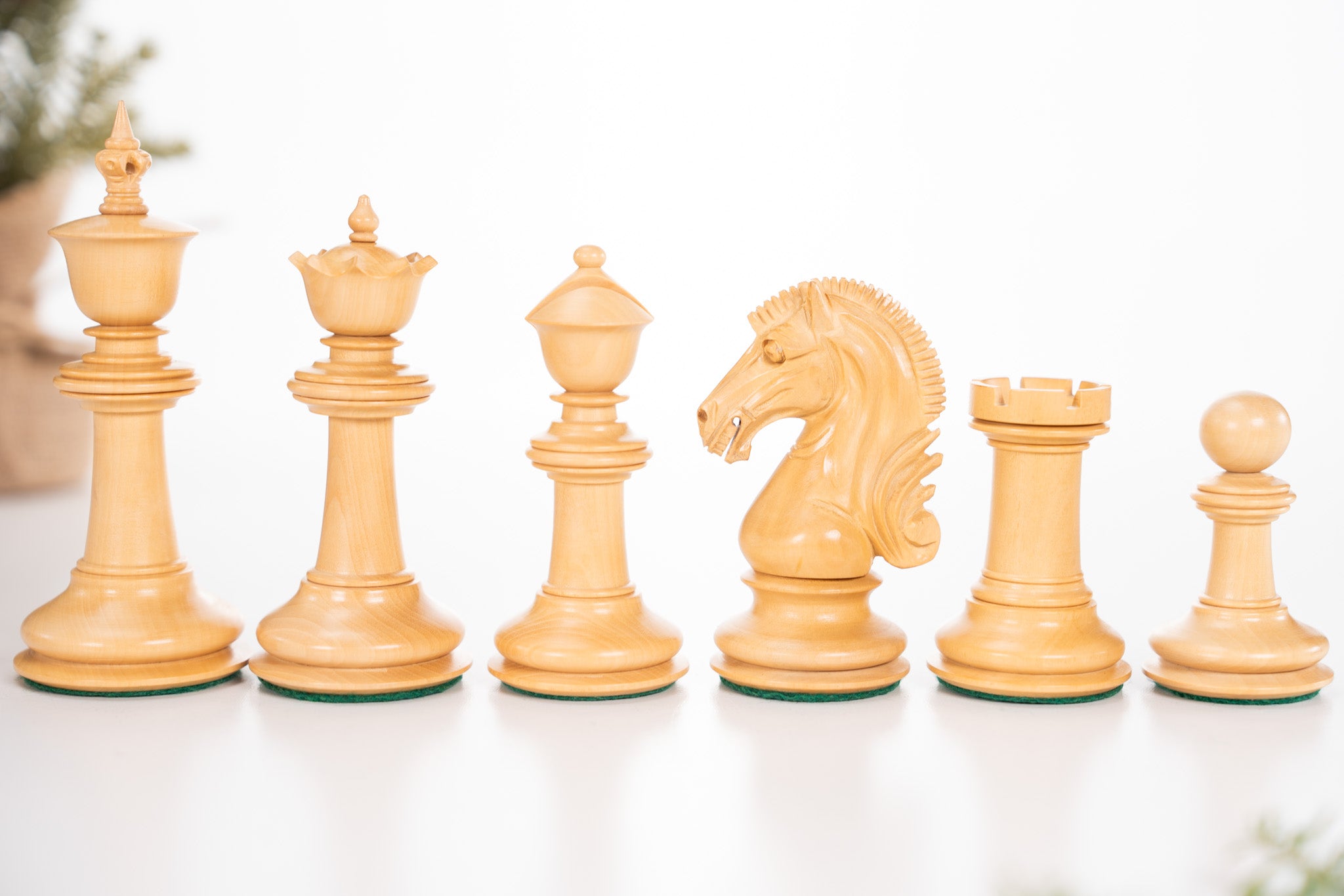 Luxury Chess in Padauk 4 5/8" King - Piece - Chess-House