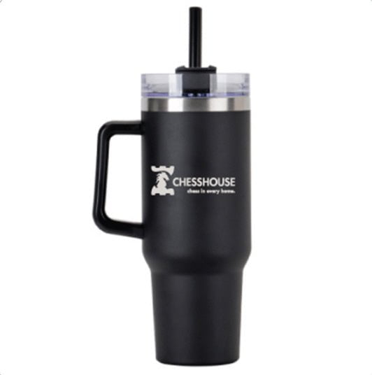 Maxim 40 oz Vacuum Insulated Stainless Steel Mug (Free Gift with $200+ order) - - Chess-House