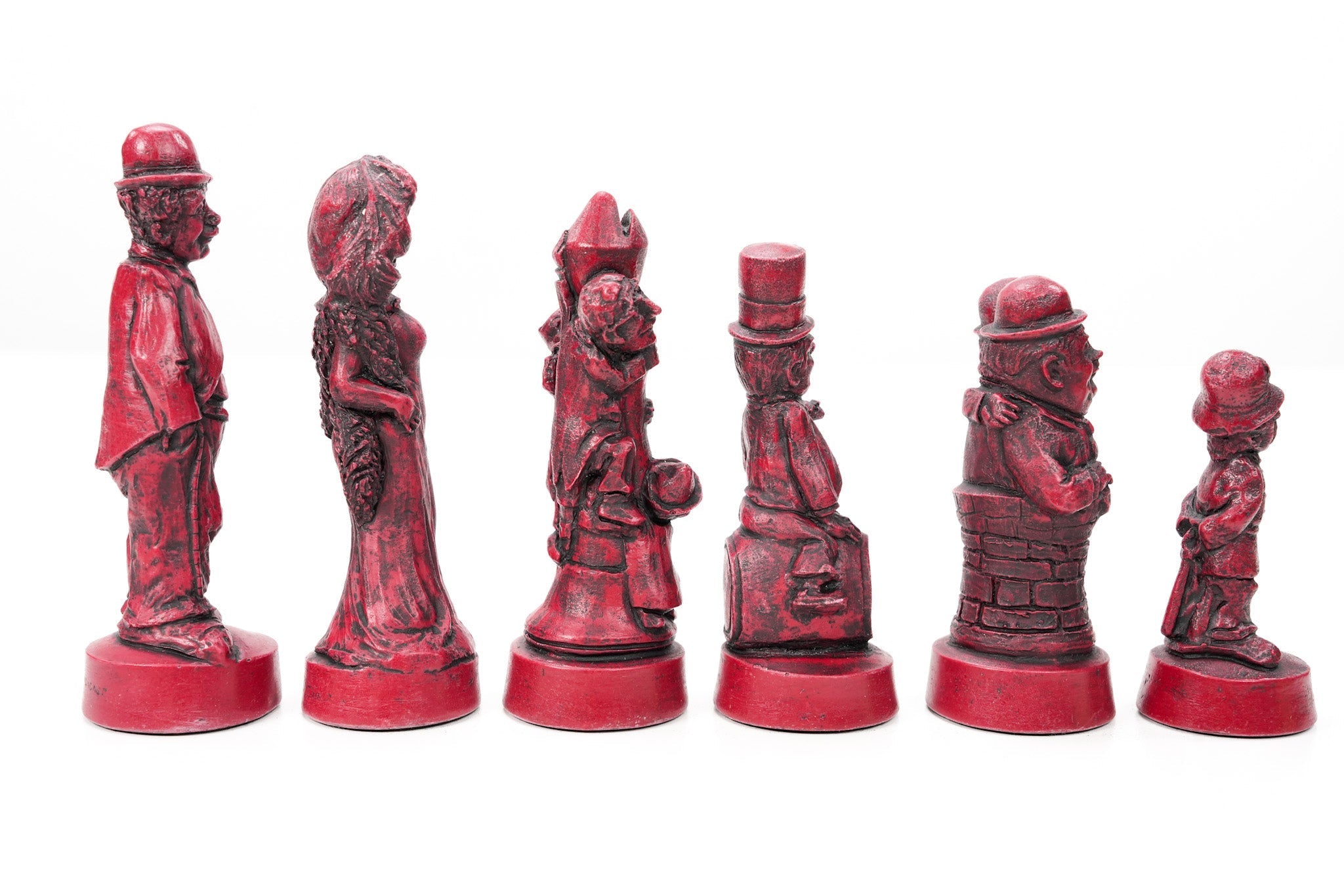 Movie Stars Chess Pieces by Berkeley - Cardinal Red - Piece - Chess-House