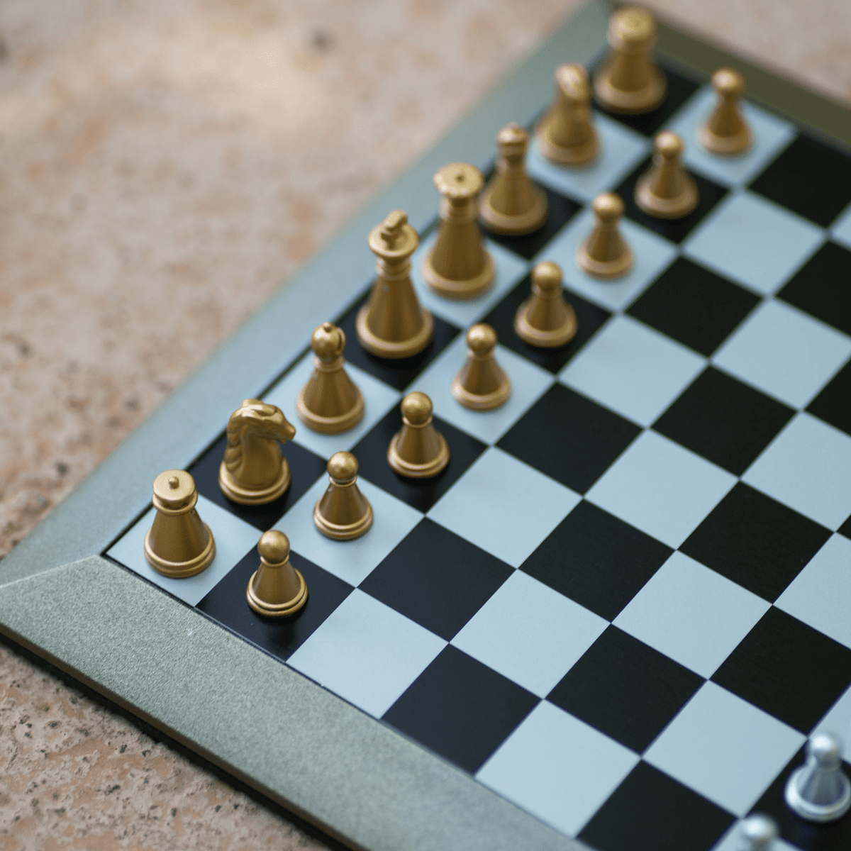 置物 Chess Giant Personalized Chess Set Plastic 8 Inch