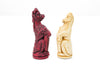 Royal Beasts Chess Pieces by Berkeley - Cardinal Red - Piece - Chess-House